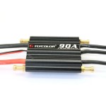 Flycolor 2-6S Lipo ESC 90A Waterproof Brushless Speed Controller with BEC 5.5V/5A Water Cooling System for RC Boat